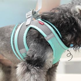 Pet Harness For Dog & Cat; No Pull Breathable Dog Vest Harness For Walking; Anti Escape Dog Harness (Color: yellow, size: M)