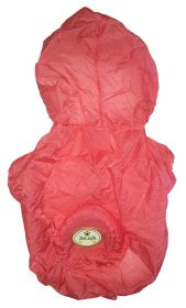 The Ultimate Waterproof Thunder-Paw Adjustable Zippered Folding Travel Dog Raincoat (size: X-Small)