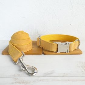 Nala pet dog collar traction rope (Option: Collar plus Leash-XS)